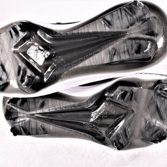 Adidas Afterburner 7 Baseball Cleats Black-White EG5633 SIZE 7.5 (NWT) - Picture 9 of 10